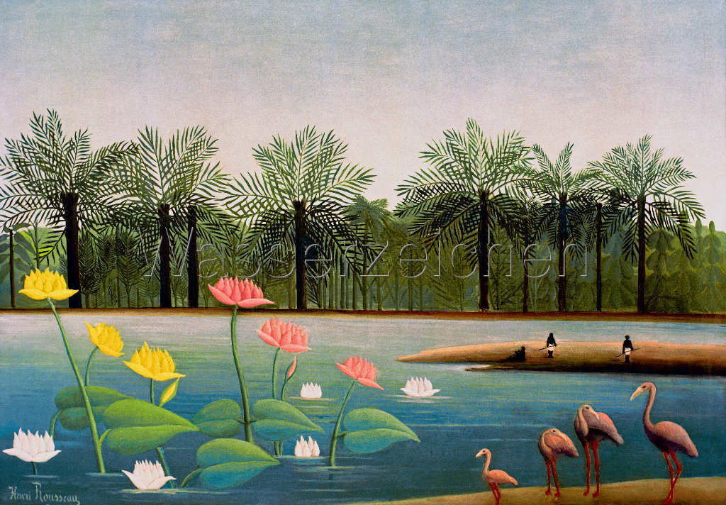 アンリ・ルソー フラミンゴ