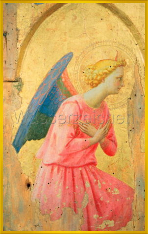 フラ・アンジェリコ 天使の礼拝 1430-40