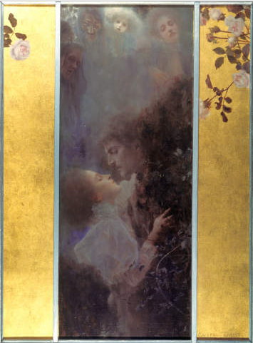 クリムト 愛 1895 クリムト 愛 1895